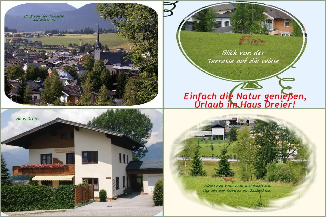 Apartment Dreier - Salzburger Land อับเทเนา ภายนอก รูปภาพ